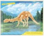 Drewniane puzzle 3D - dinozaur apatosaurus